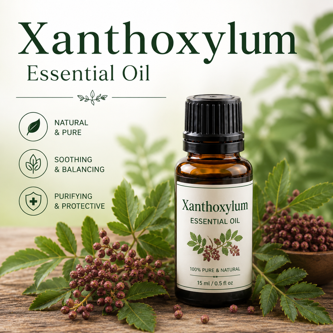 Xanthoxylum essential oil
