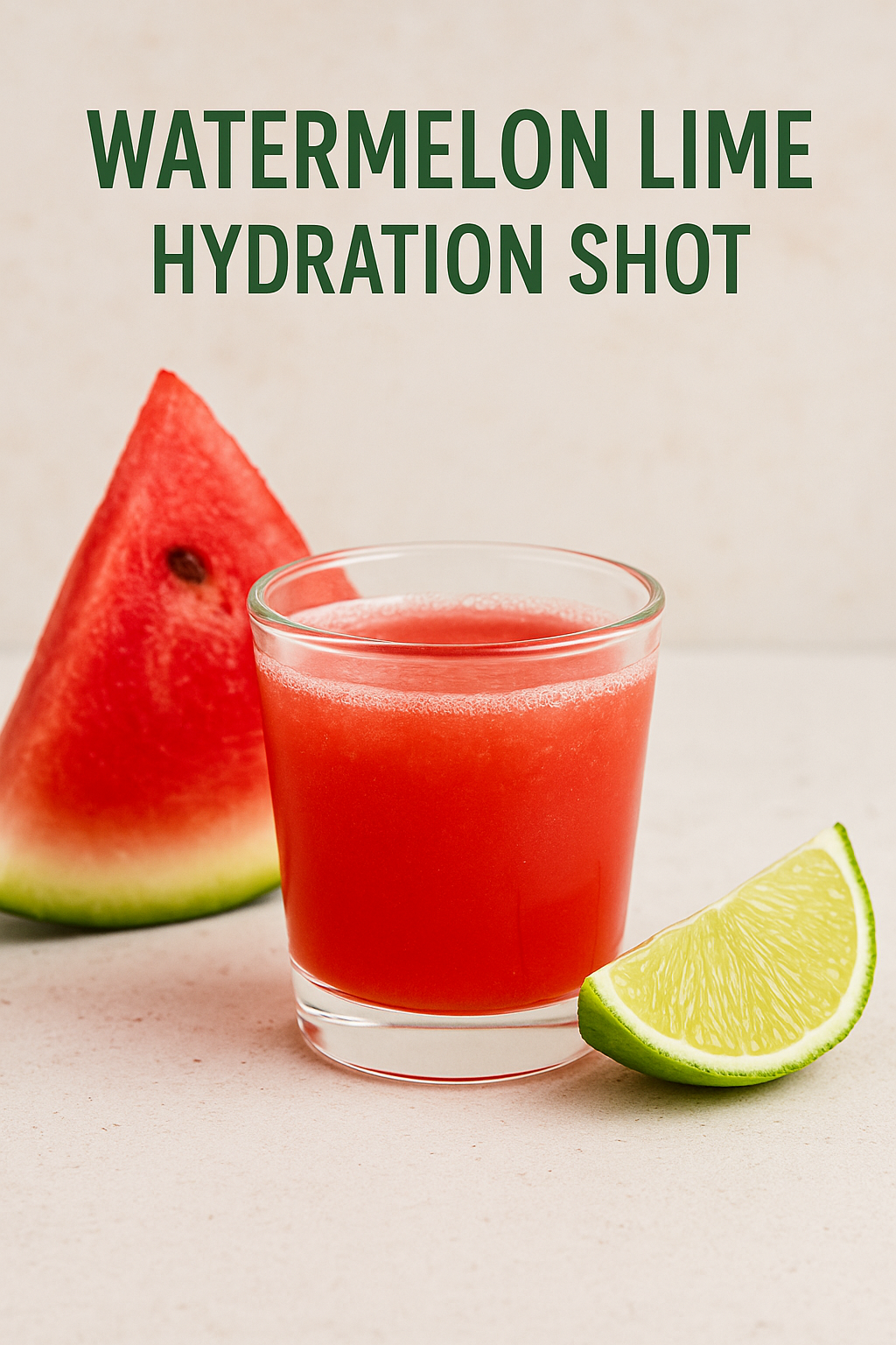 Watermelon Lime Hydration Shot