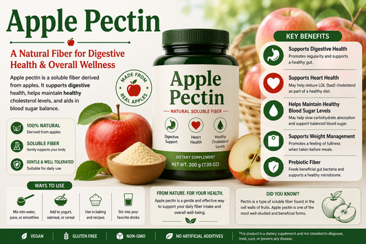 Apple Pectin: Benefits, Uses, Side Effects & Safety Guide