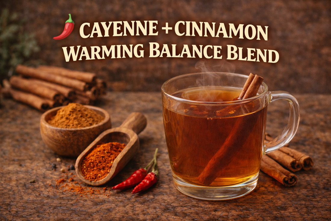 CAYENNE + CINNAMON WARMING BALANCE BLEND