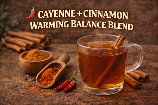 CAYENNE + CINNAMON WARMING BALANCE BLEND