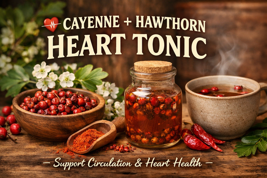 CAYENNE + HAWTHORN HEART TONIC