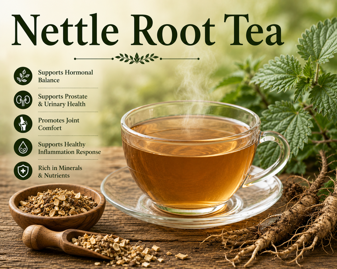 Nettle Root Tea Benefits, Uses, Side Effects & How to Make Nettle Root Tea at Home