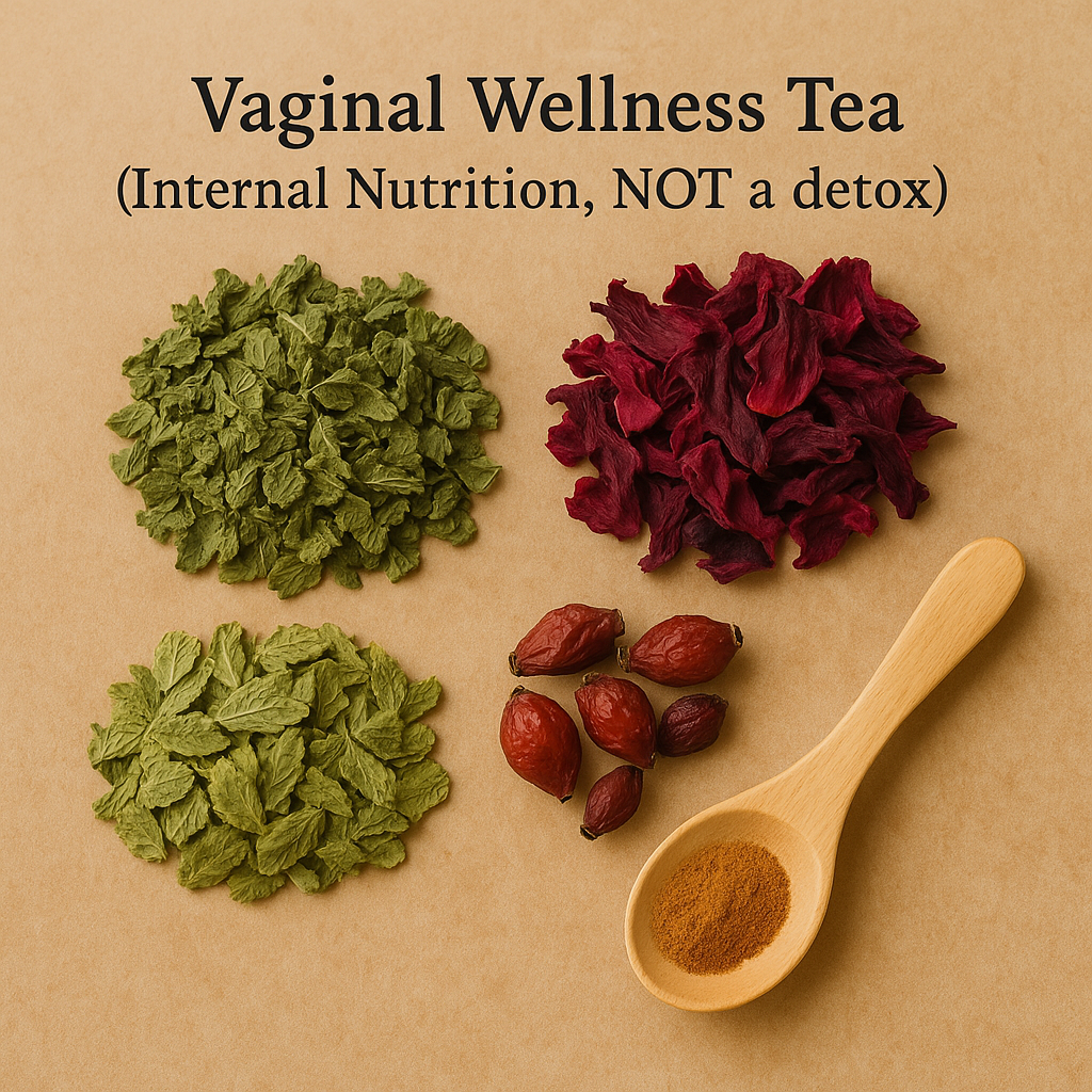 Vaginal Wellness Tea (Internal Nutrition, NOT a detox)