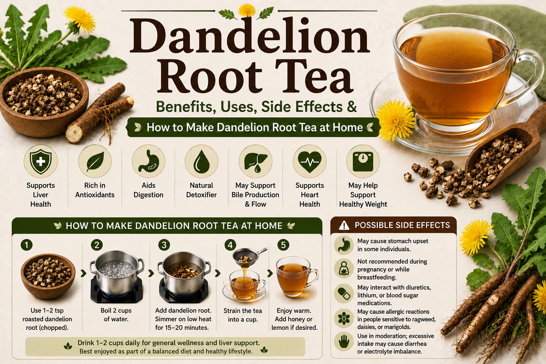 Dandelion root tea
