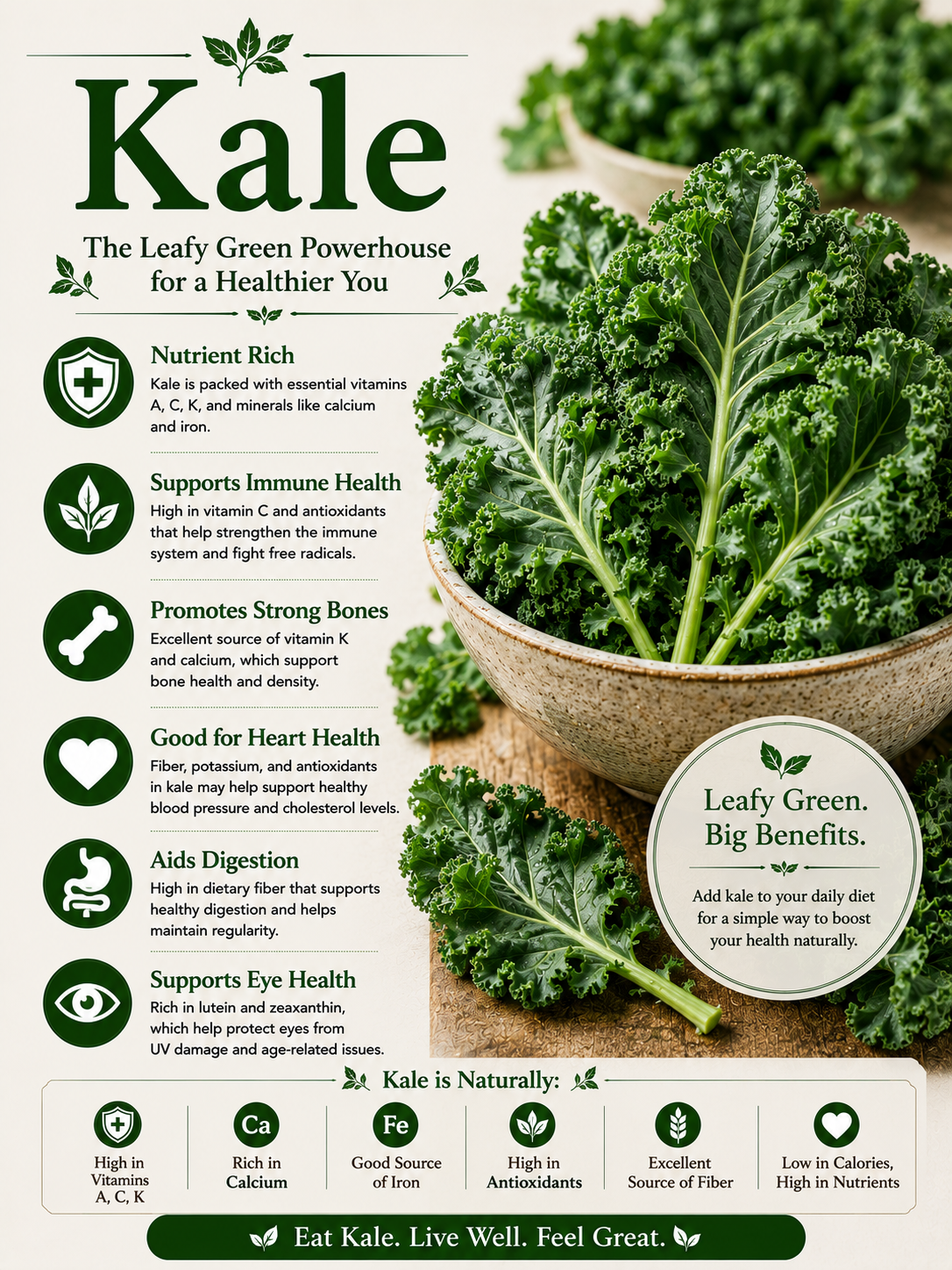 Kale: Benefits, Uses, Side Effects & How to Use It Safely