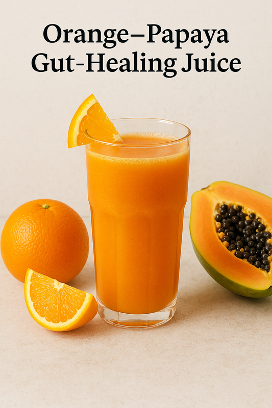 Orange–Papaya Gut-Healing Juice