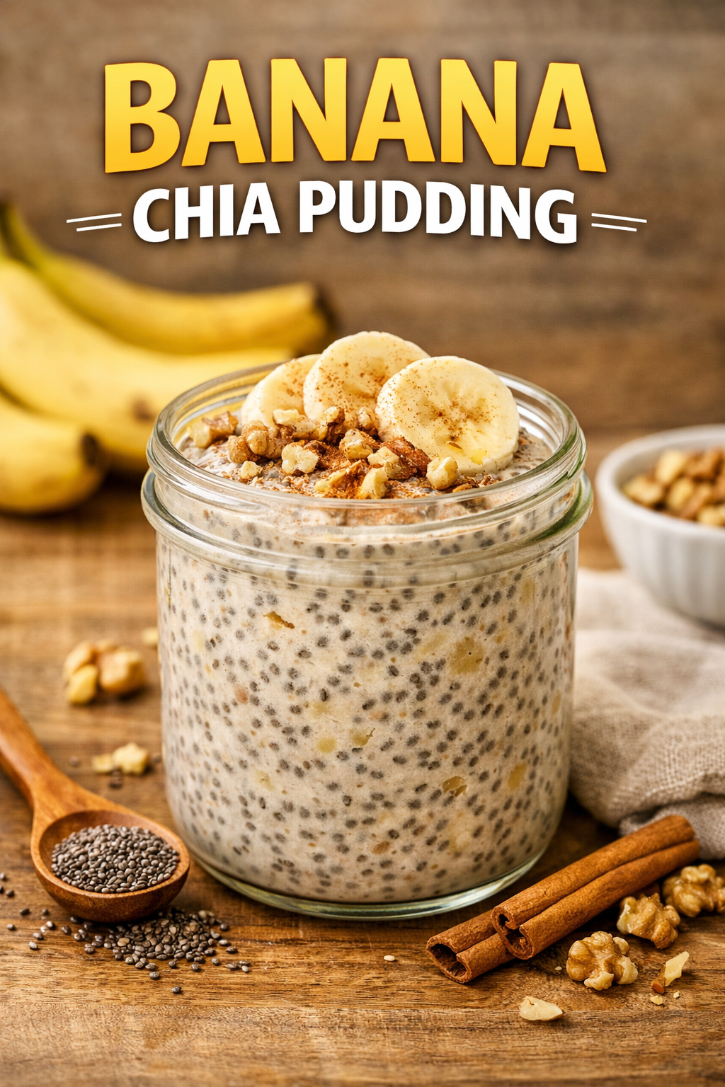 BANANA CHIA PUDDING