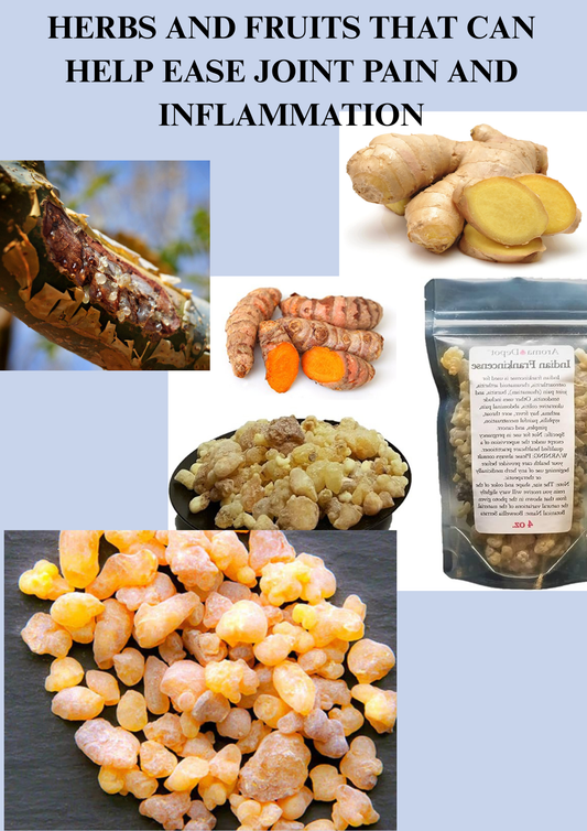 HERBS AND FRUITS THAT CAN HELP EASE JOINT PAIN AND INFLAMMATION