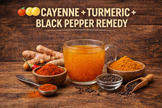 CAYENNE + TURMERIC + BLACK PEPPER REMEDY