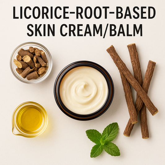 LICORICE-ROOT–BASED SKIN CREAM/BALM