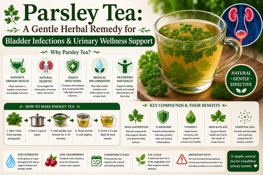 Parsley Tea: A Gentle Herbal Remedy for Bladder Infections & Urinary Wellness Support