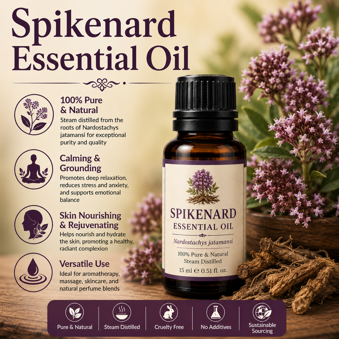 Spikenard essential oil