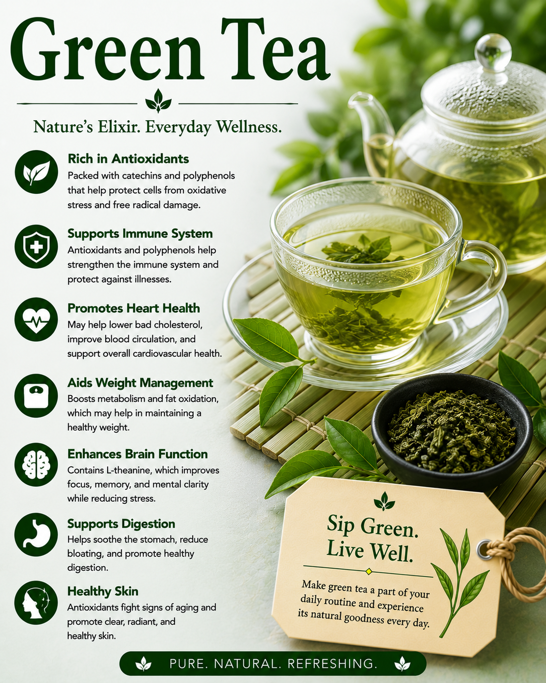 Green tea natural remedy benefits uses side effects and wellness guide