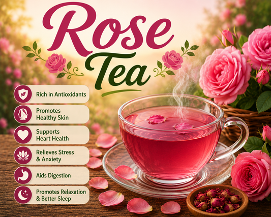 Rose Tea Benefits, Uses, Side Effects & How to Make Rose Tea at Home