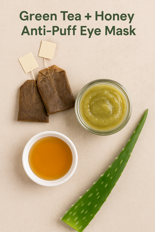 Green Tea + Honey Anti-Puff Eye Mask