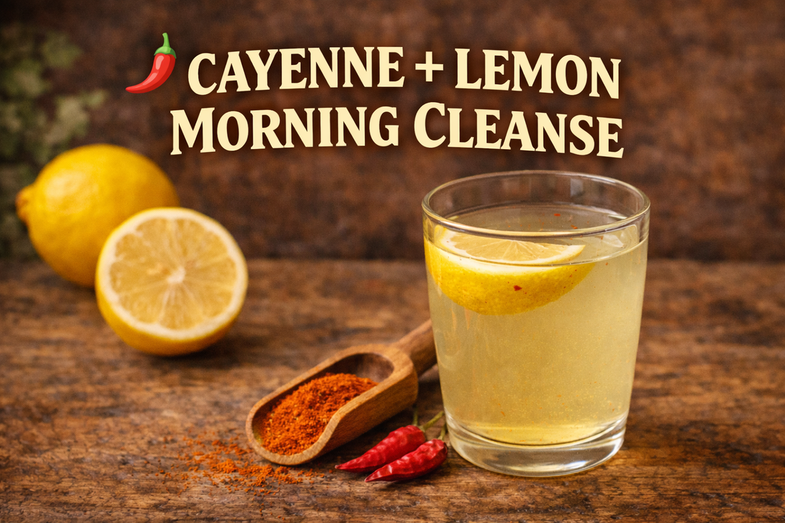 CAYENNE + LEMON MORNING CLEANSE