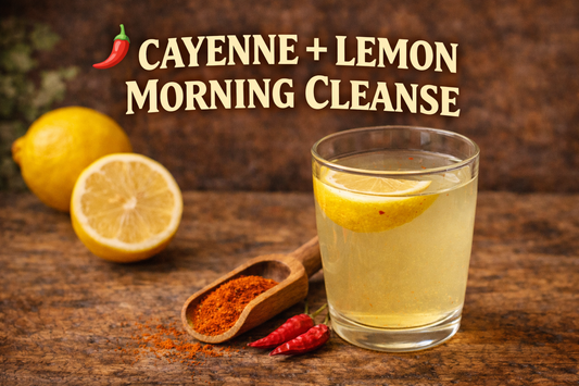 CAYENNE + LEMON MORNING CLEANSE