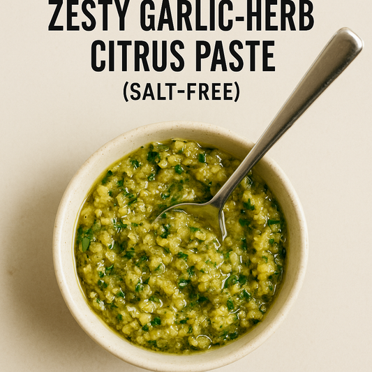 Zesty Garlic-Herb Citrus Paste (Salt-Free)