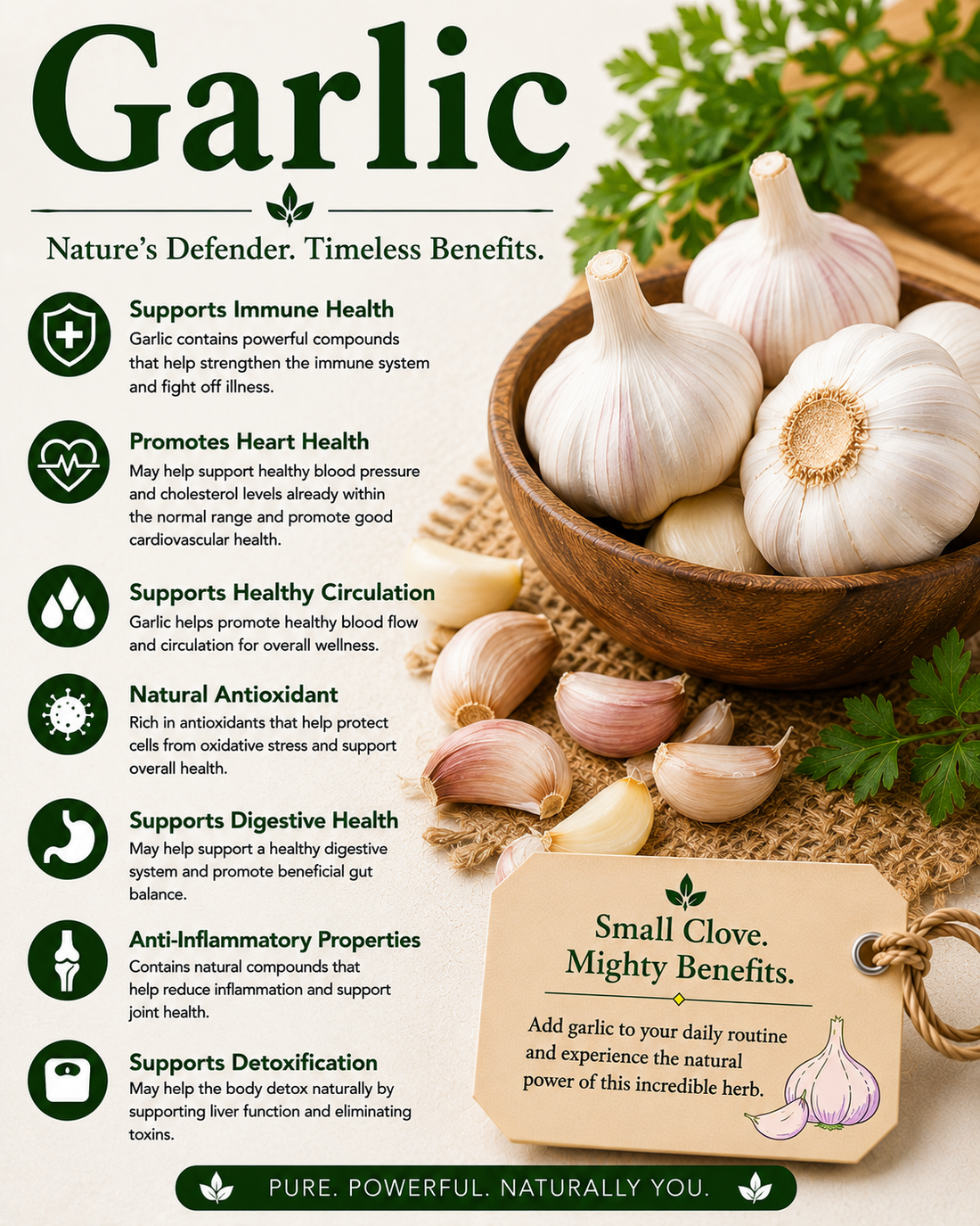 Garlic: Benefits, Uses, Side Effects & How to Use It Safely
