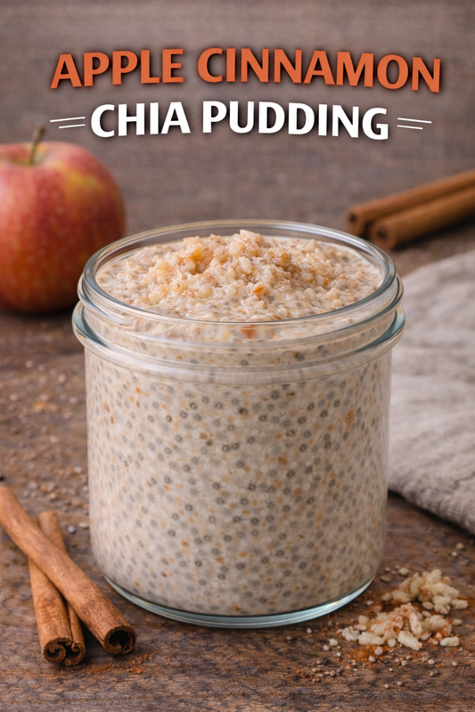 APPLE CINNAMON CHIA PUDDING