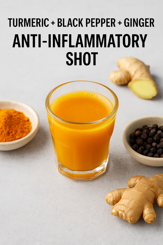 Turmeric + Black Pepper + Ginger Anti-Inflammatory Shot