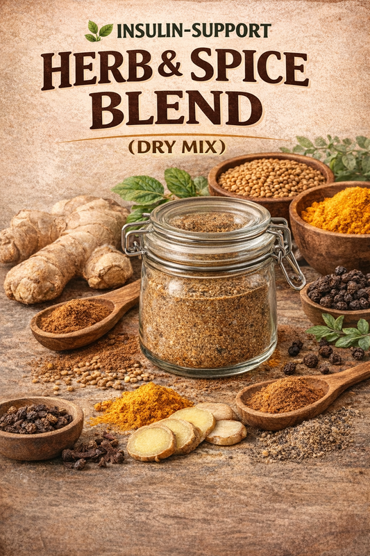 INSULIN-SUPPORT HERB & SPICE BLEND (DRY MIX)