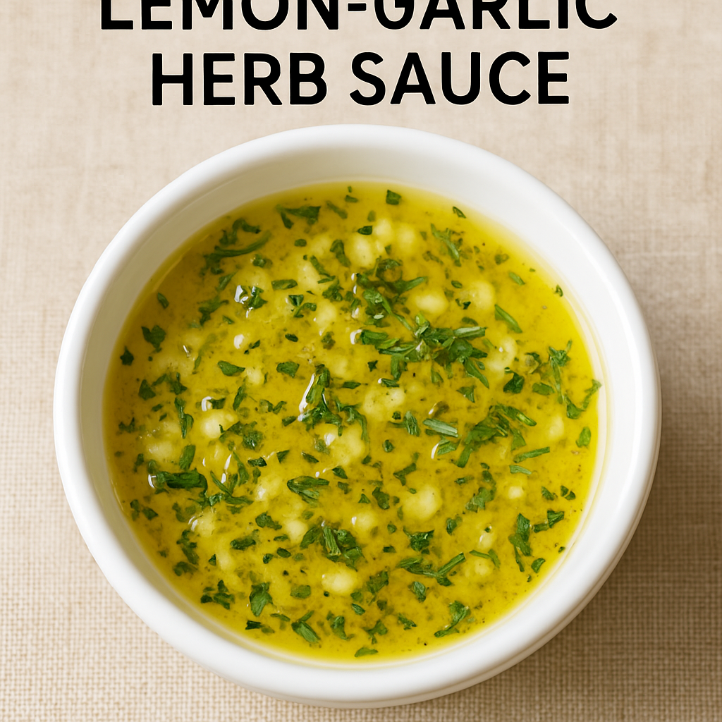 Lemon-Garlic Herb Sauce
