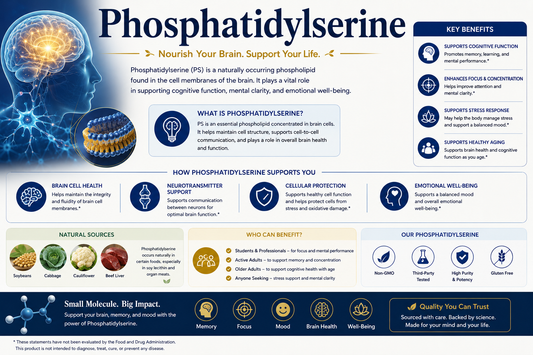 Phosphatidylserine: Benefits, Uses, Side Effects & Safety Guide