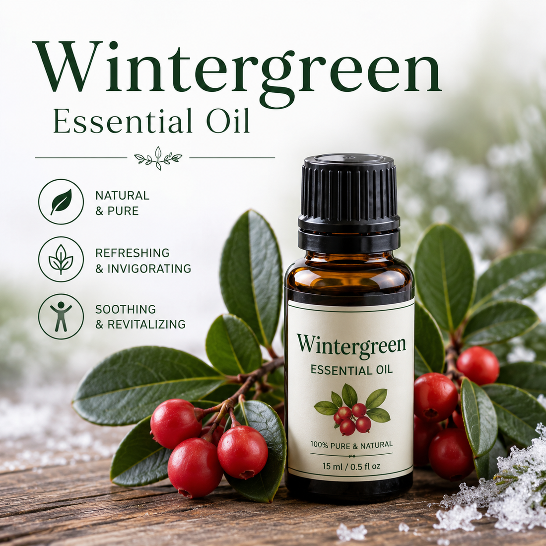 Wintergreen Essential Oil 