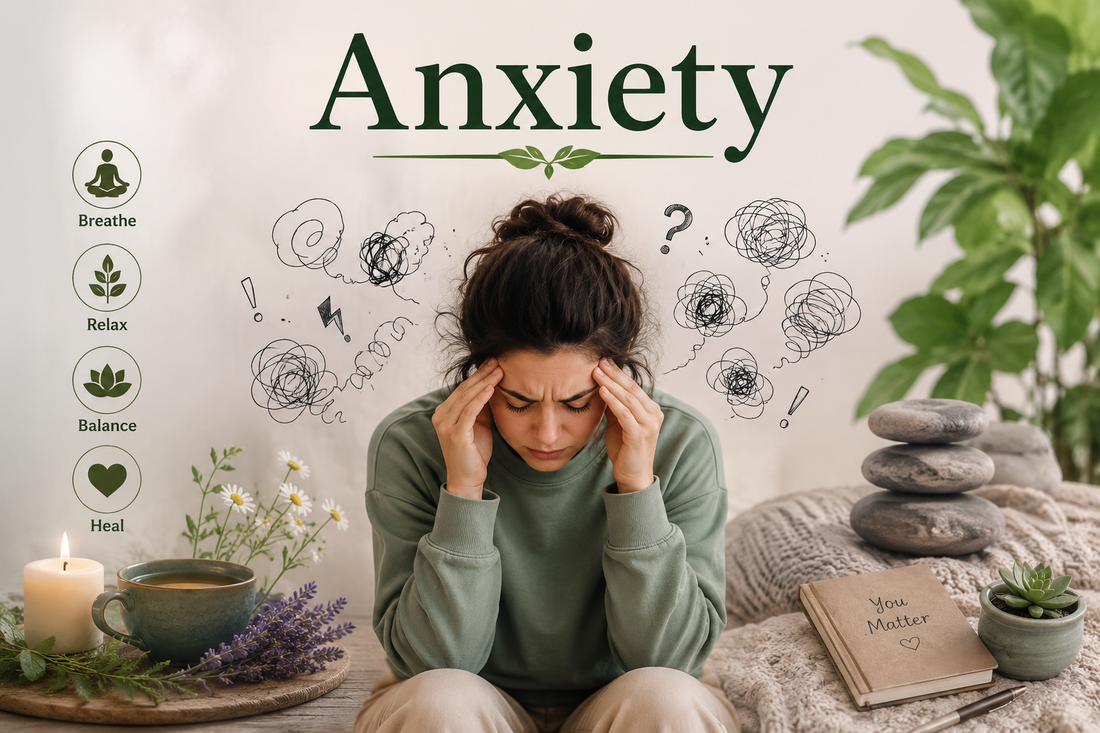 Anxiety: Causes, Natural Remedies, Supplements, Foods & Lifestyle Guide