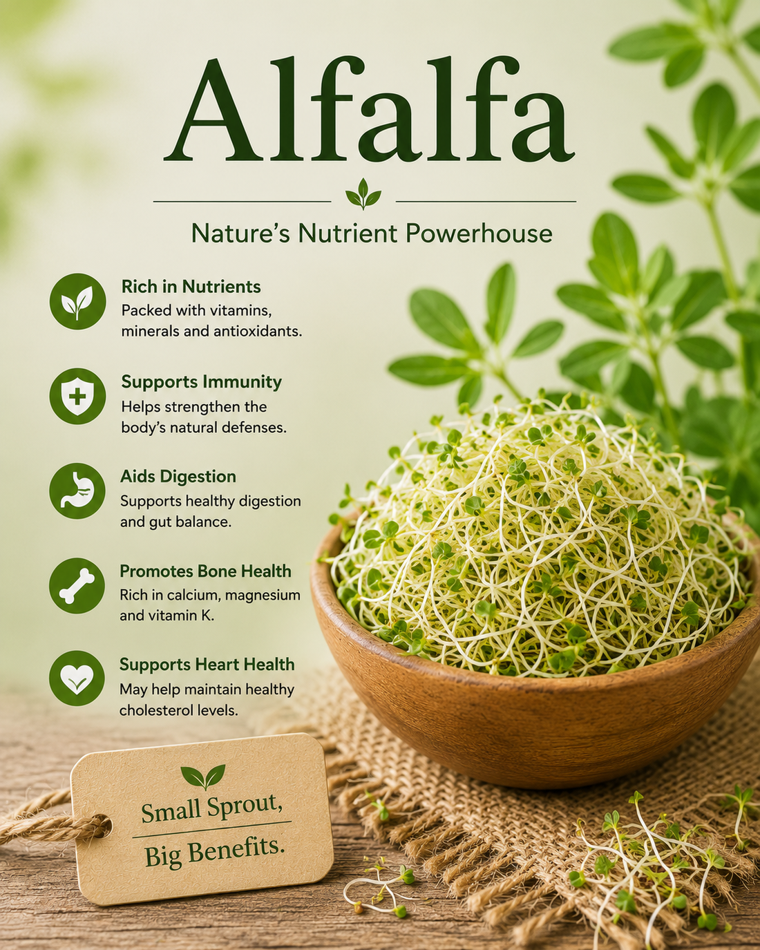 Alfalfa natural remedy benefits uses side effects and wellness guide