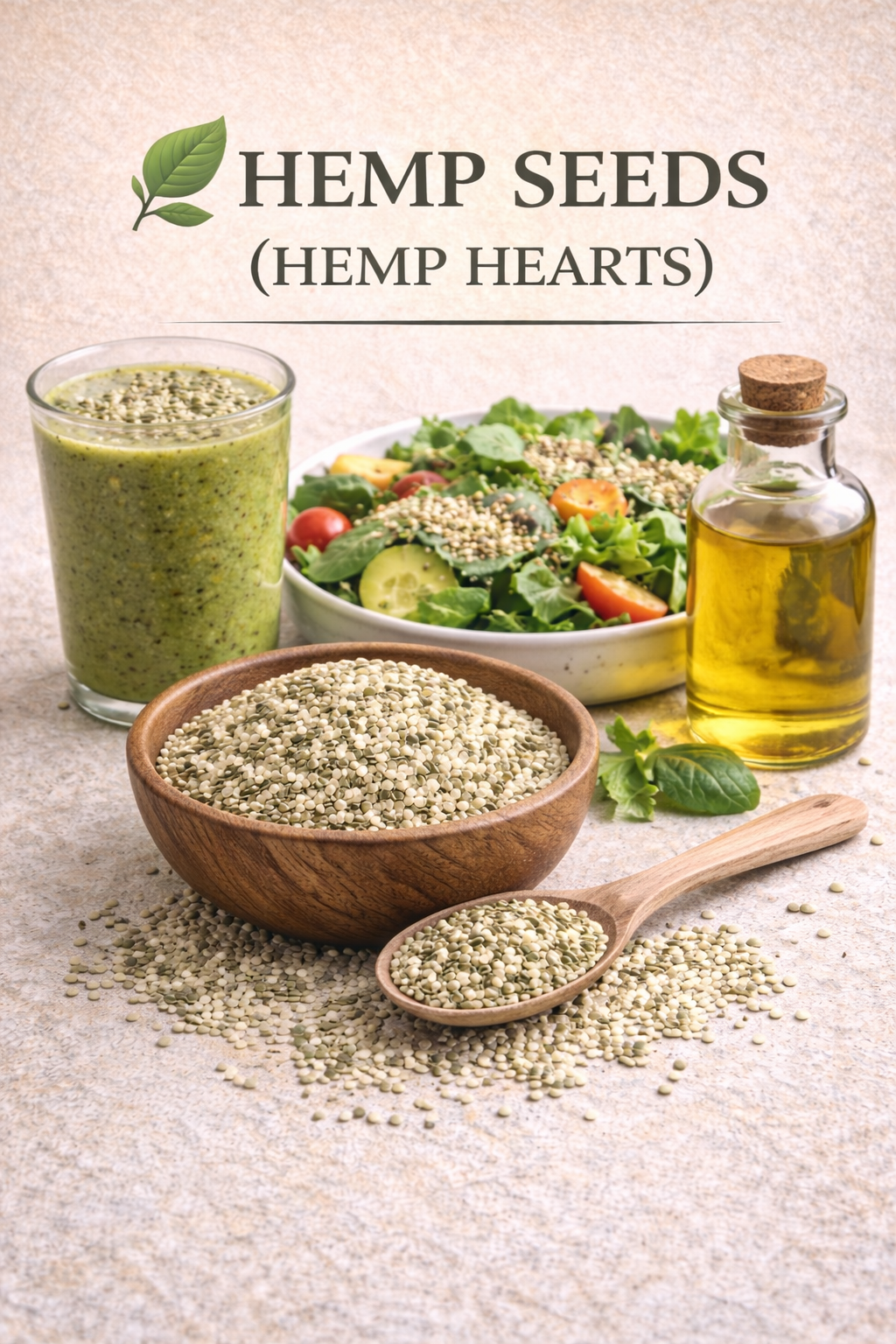 🌿 HEMP SEEDS (HEMP HEARTS)
