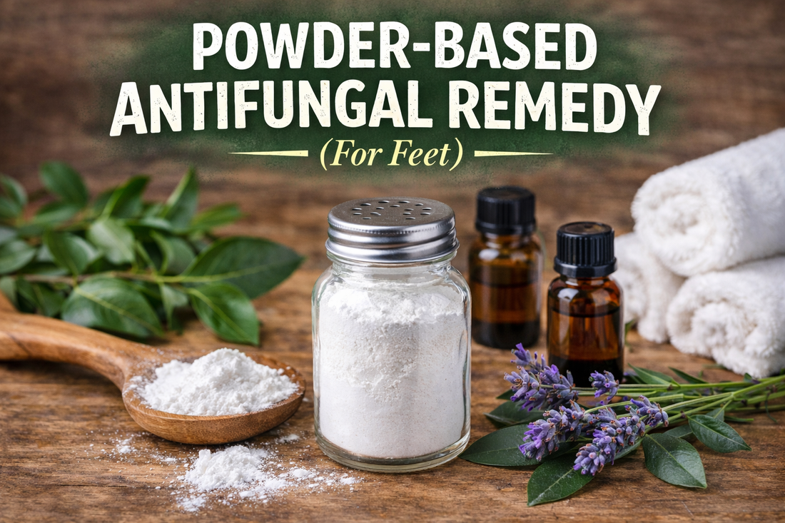 POWDER-BASED ANTIFUNGAL REMEDY (For Feet)