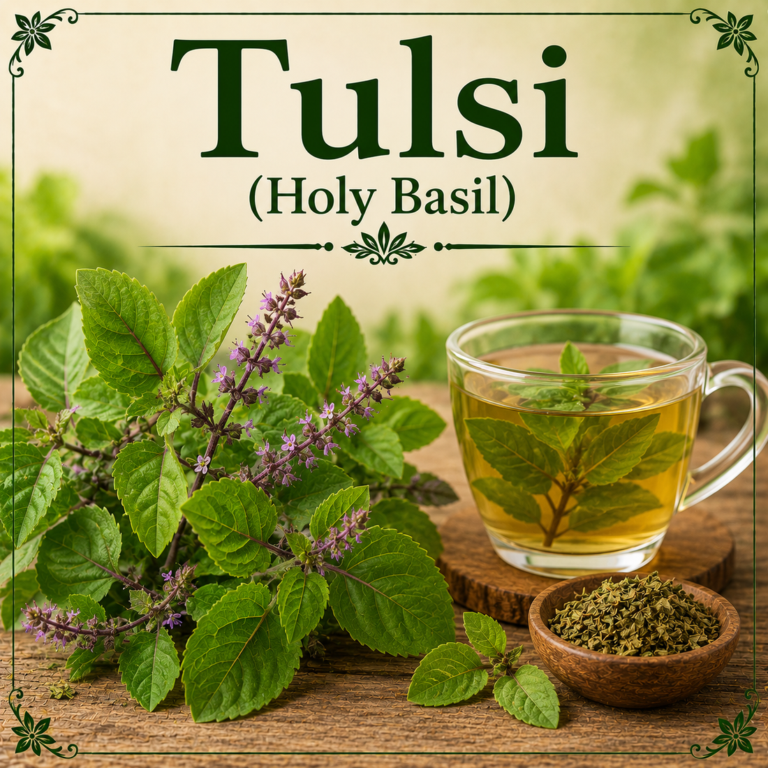 Tulsi Holy Basil benefits uses side effects stress support immune wellness and respiratory health guide