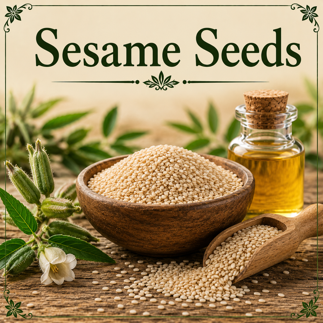 Sesame Seeds benefits uses side effects bone health heart health and nutrition guide