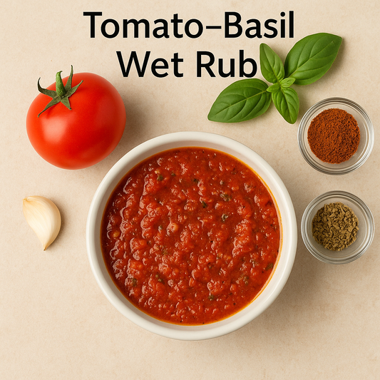 Tomato–Basil Wet Rub