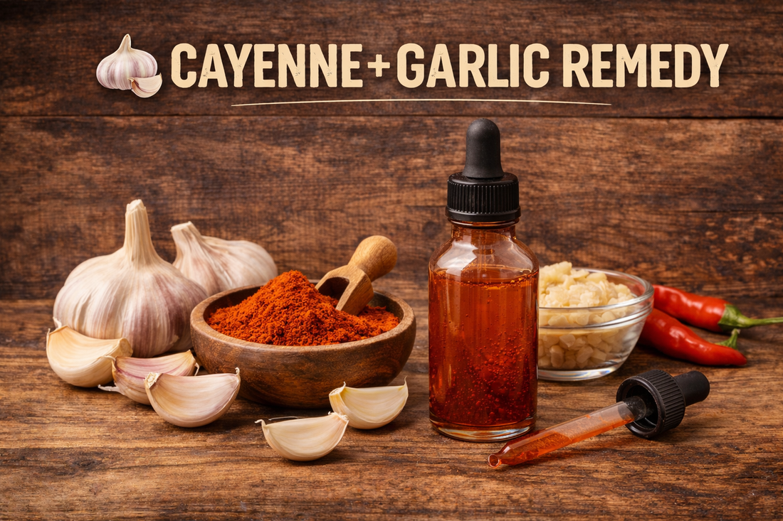 CAYENNE + GARLIC REMEDY