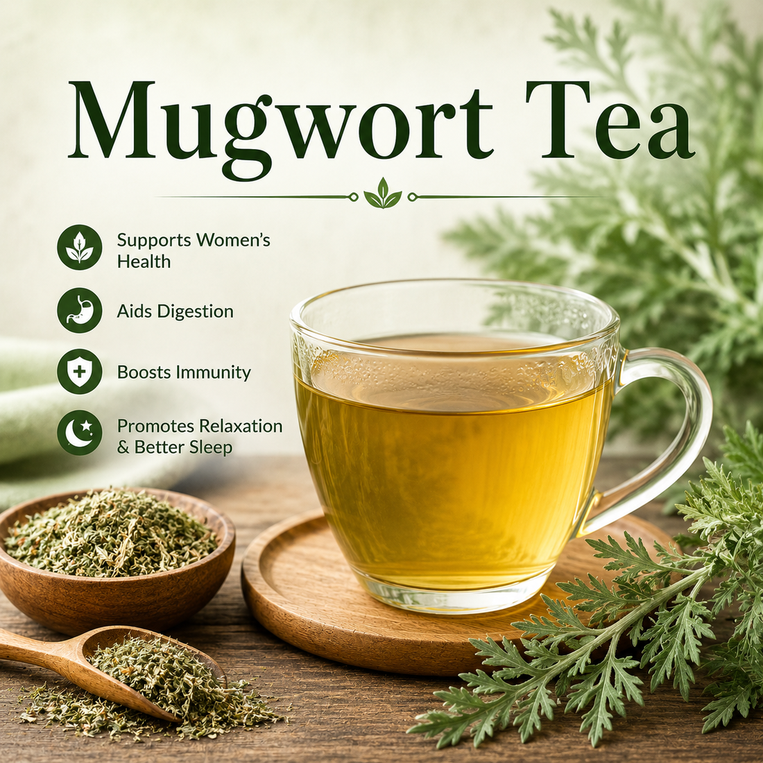 Mugwort Tea Benefits, Uses, Side Effects & How to Make Mugwort Tea at Home
