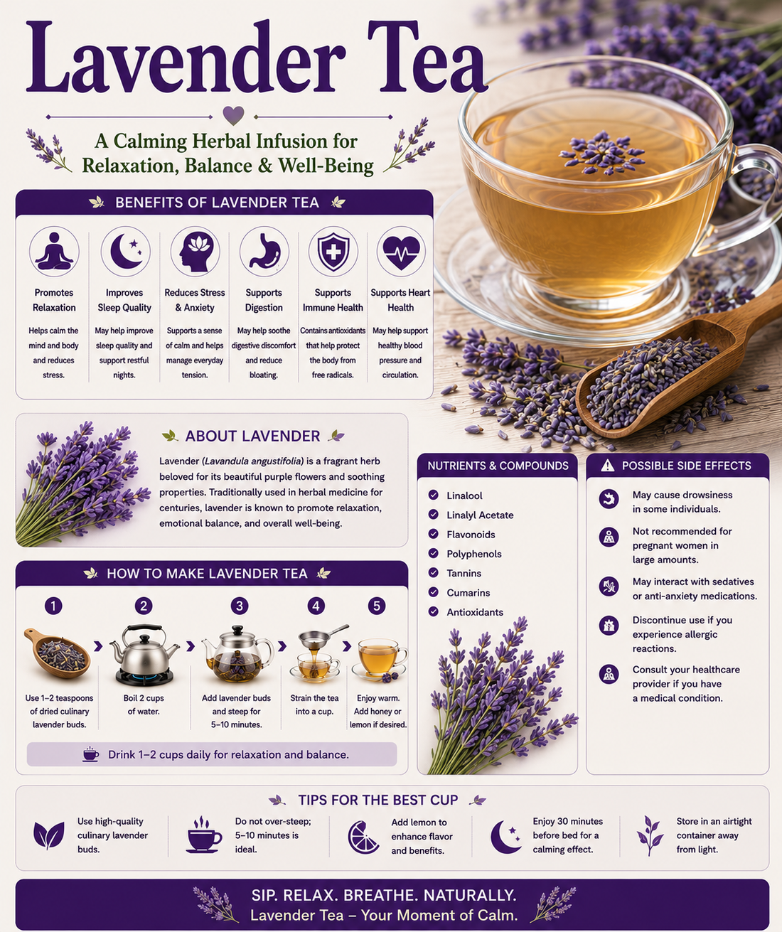 Lavender Lavender Tea Tea