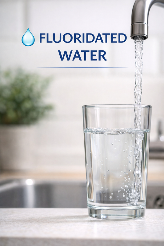 💧 FLUORIDATED WATER