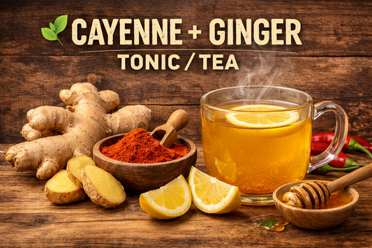 CAYENNE + GINGER TONIC / TEA