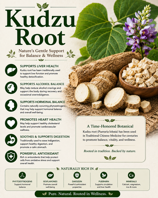 Kudzu Root: Benefits, Uses, Side Effects & How to Use It Safely