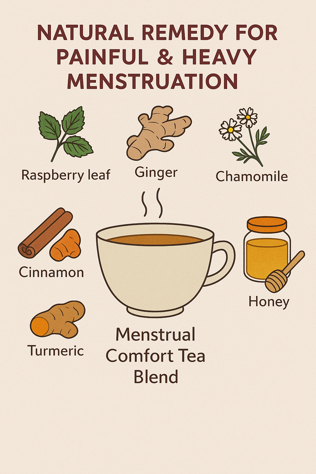 Natural Remedy for Painful & Heavy Menstruation
