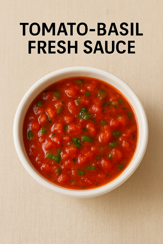 Tomato-Basil Fresh Sauce