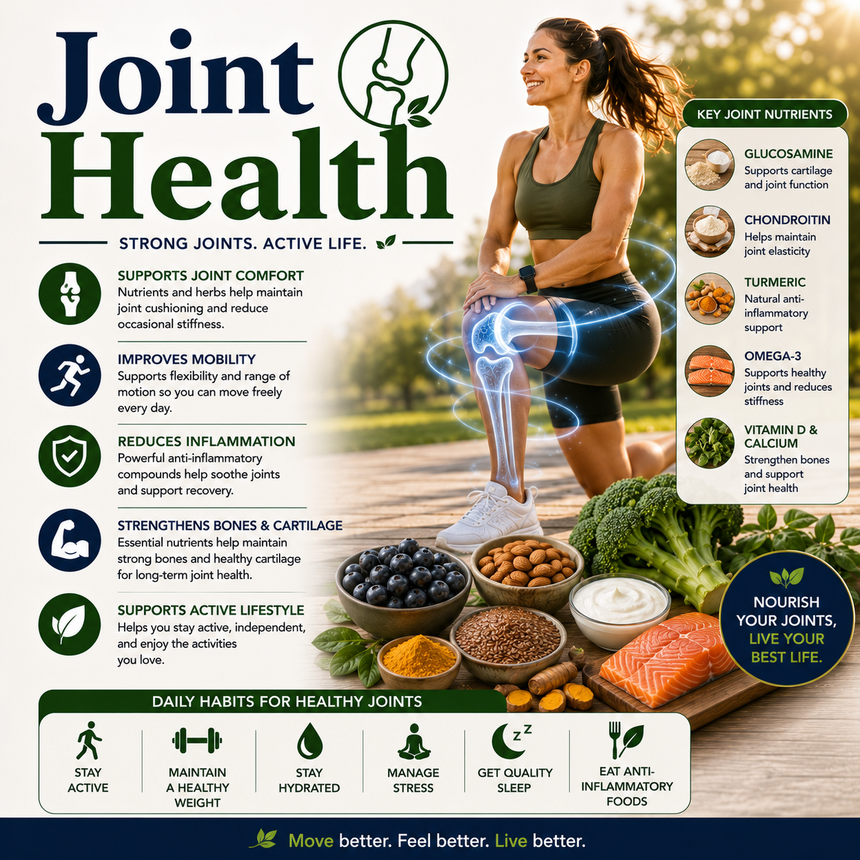 Joint Health Supplements | Natural Support for Healthy Joints & Mobility