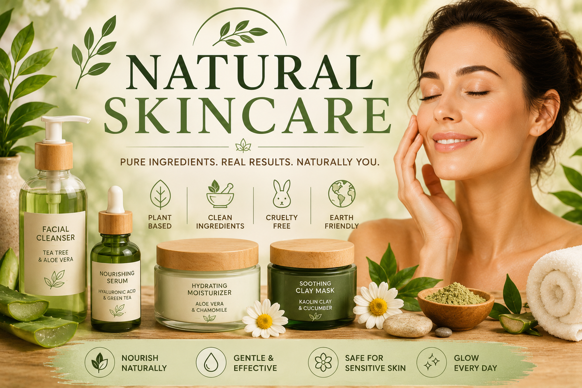 NATURAL SKINCARE | BOTANICAL & PLANT-BASED SKINCARE PRODUCTS
