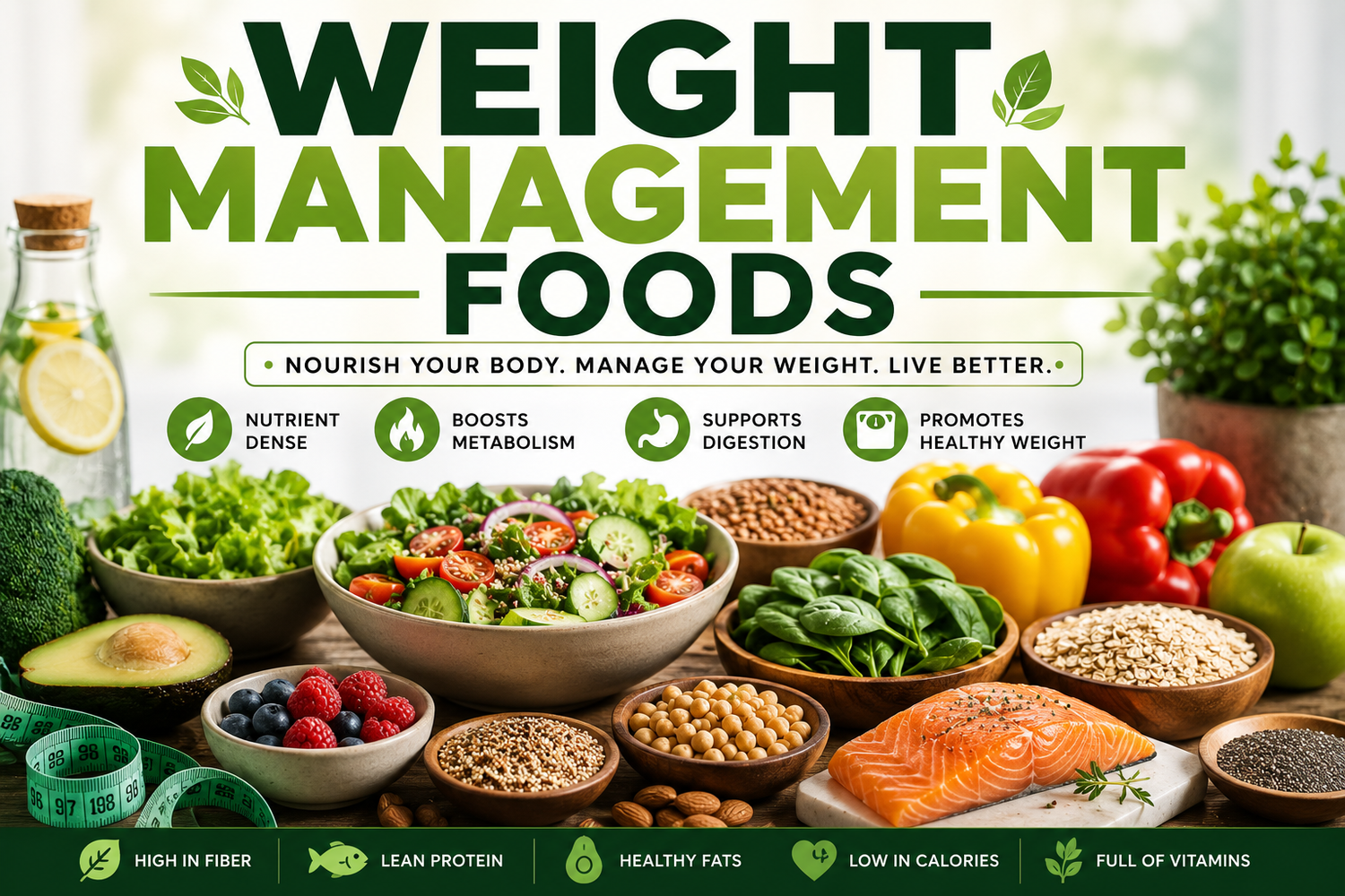 WEIGHT MANAGEMENT FOODS