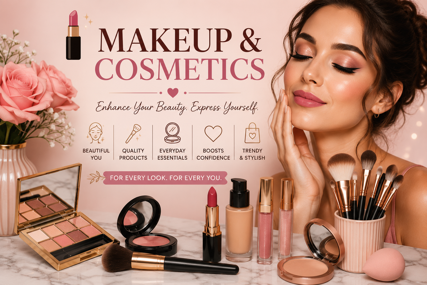 MAKEUP & COSMETICS | BEAUTY ESSENTIALS FOR EVERY STYLE & SKIN TONE