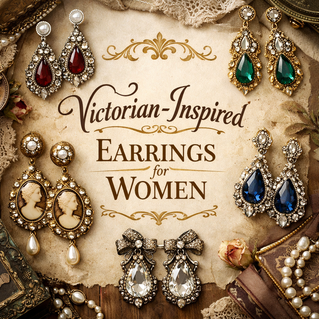 Victorian-Inspired Earrings for Women